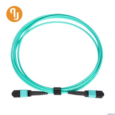 Fiber Optic Patch Cord_24F MPO／PC(F)-MPO／PC(F)-OM3-3.0-3M Type B