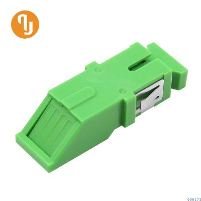 QADSCs-028-APC_Shutter Duplex Fiber Optic Adapter Single Mode Sc Female To St Female