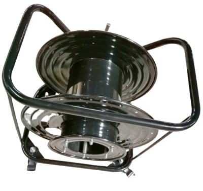 H07-465 Metal Translation Outdoor Field Deployable Optical Cable Patch Cord Drum Reel Roller